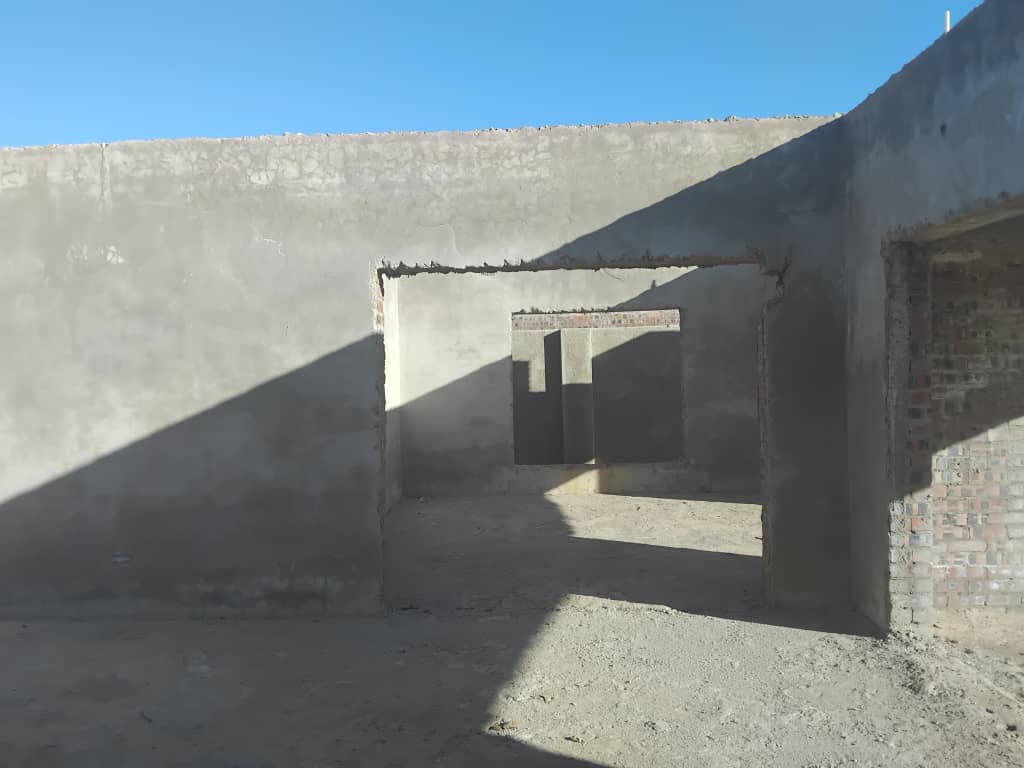 4 bedroomed Emhlangeni incomplete house for sale
