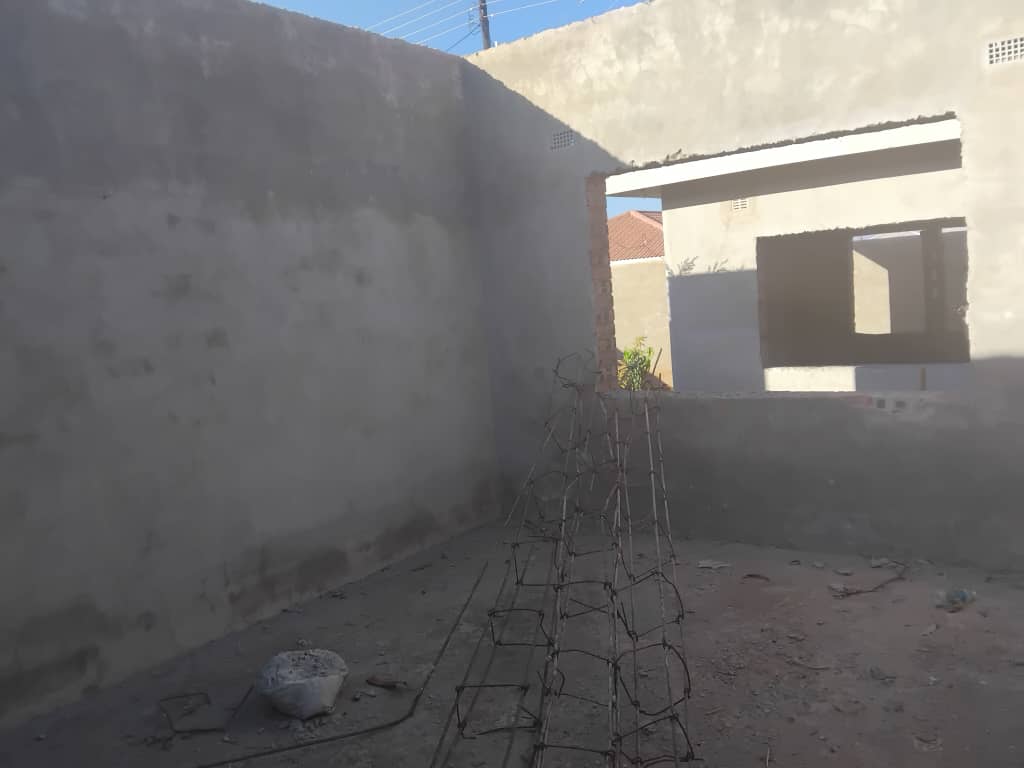4 bedroomed Emhlangeni incomplete house for sale