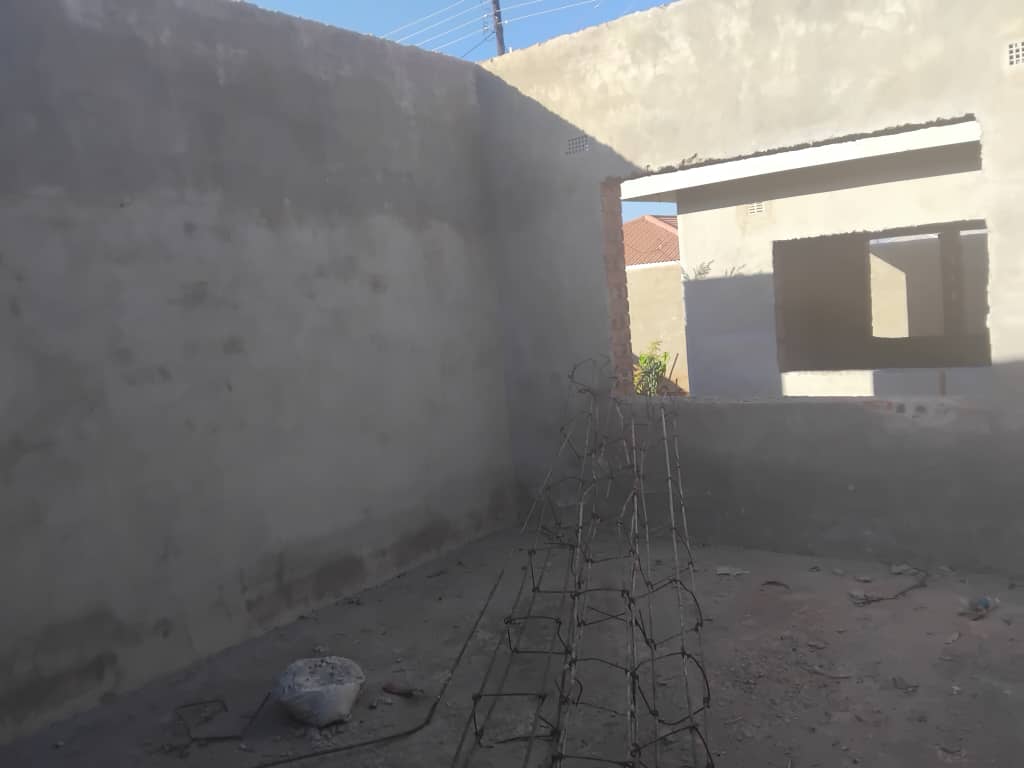 4 bedroomed Emhlangeni incomplete house for sale