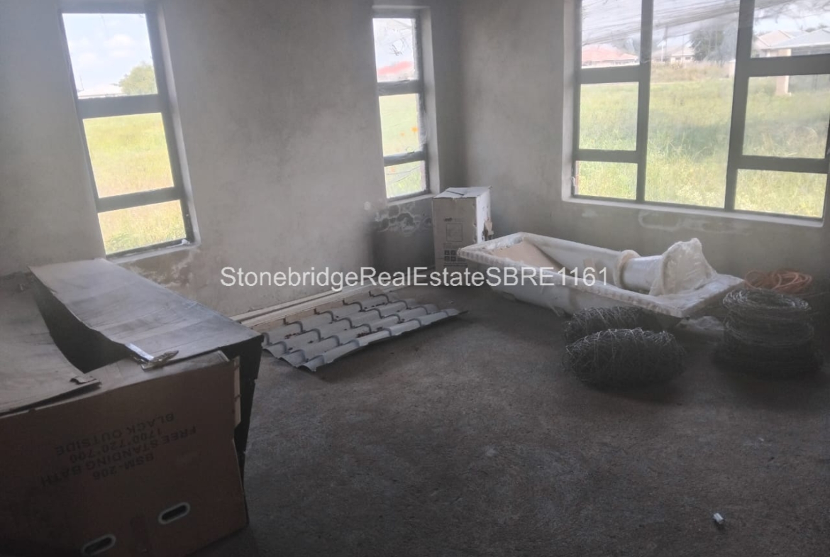 4 Bedroomed Incomplete House in Hopeville for sale
